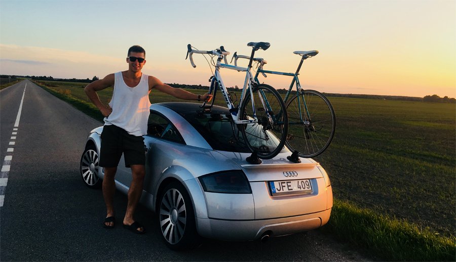 RASSINE LX-B6 dviejų dviračių laikiklis